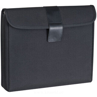 Laptop casing with flap and silver lining 2. picture