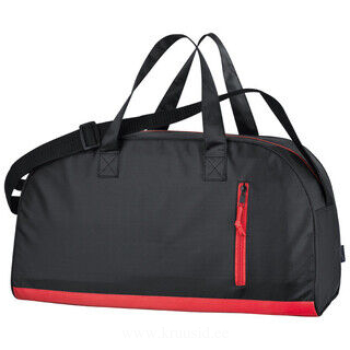 420D sports bag with coloured stripe