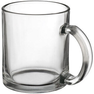 Coffee mug made of glass