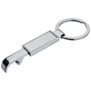 Key ring with bottle opener